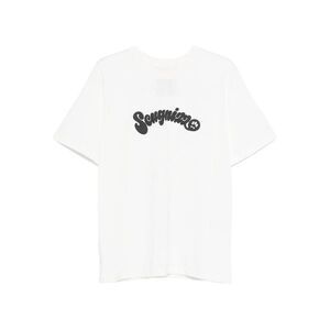 BARROW Graphic Print Short Sleeve T-Shirt Men WHITE T-Shirts